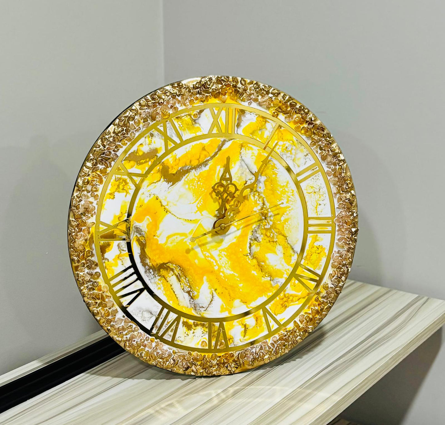 Resin Clock